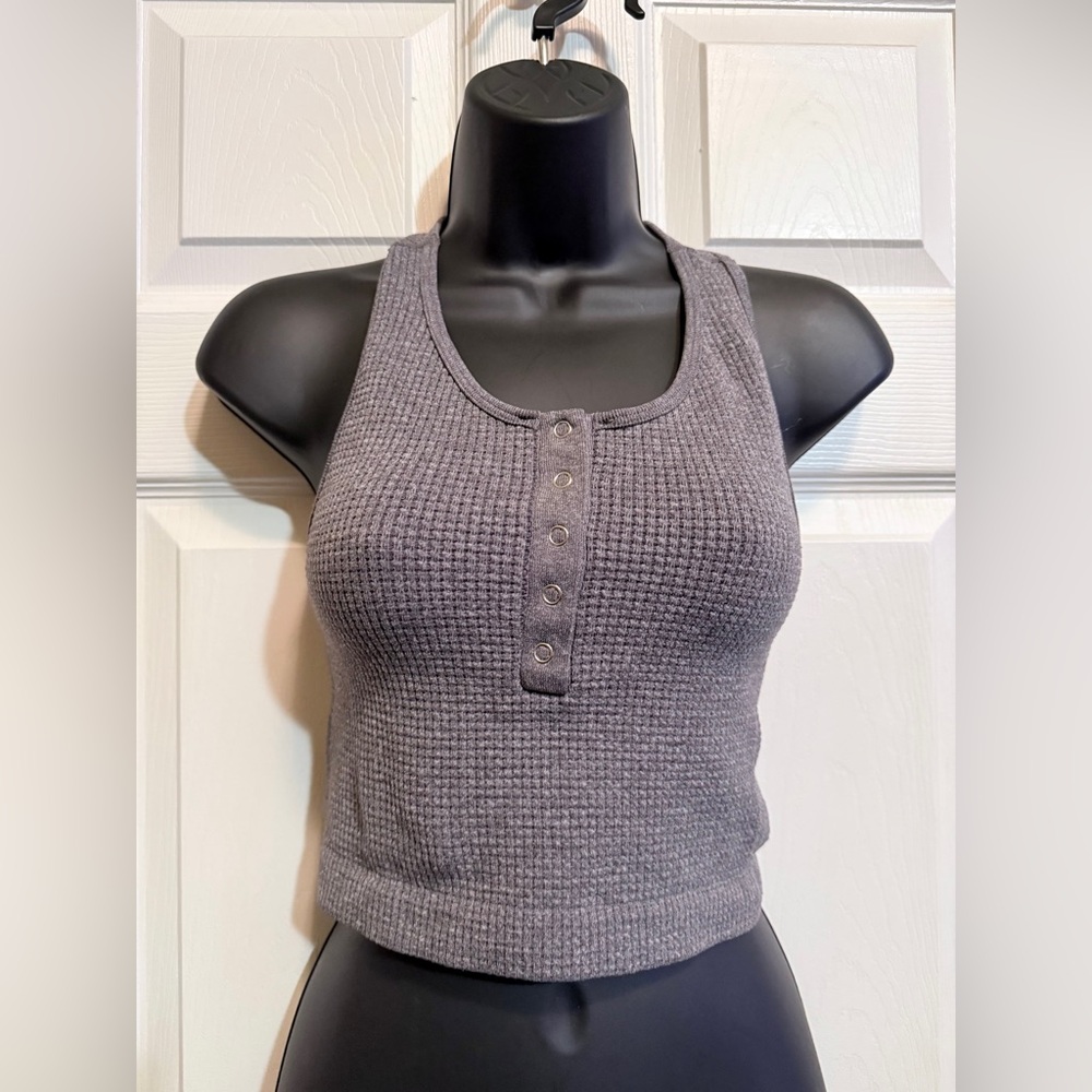 Gypsy Jade Textured Seamless Crop Top
